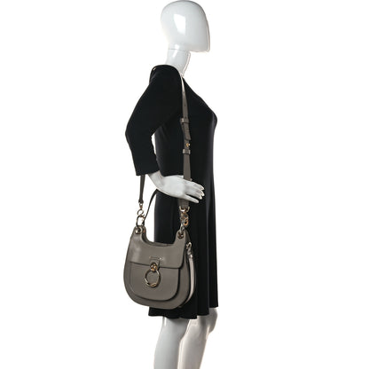 Chloe Calfskin Medium Tess Hobo Grey 2 of 11