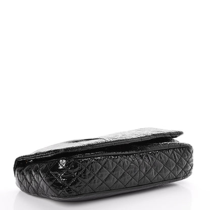 Chanel Vinyl Medium Rock and Chain Flap Black 4 of 8