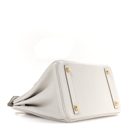 Hermes Togo Birkin 25 Gris Pale 4 of 11
