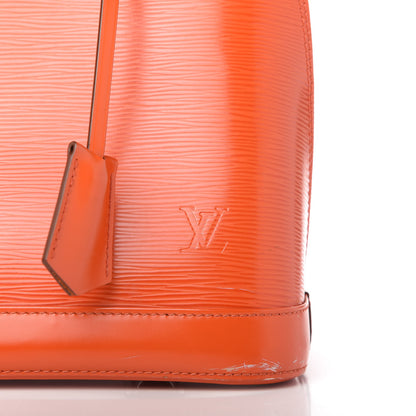 Louis Vuitton Epi Alma PM Piment 9 of 9