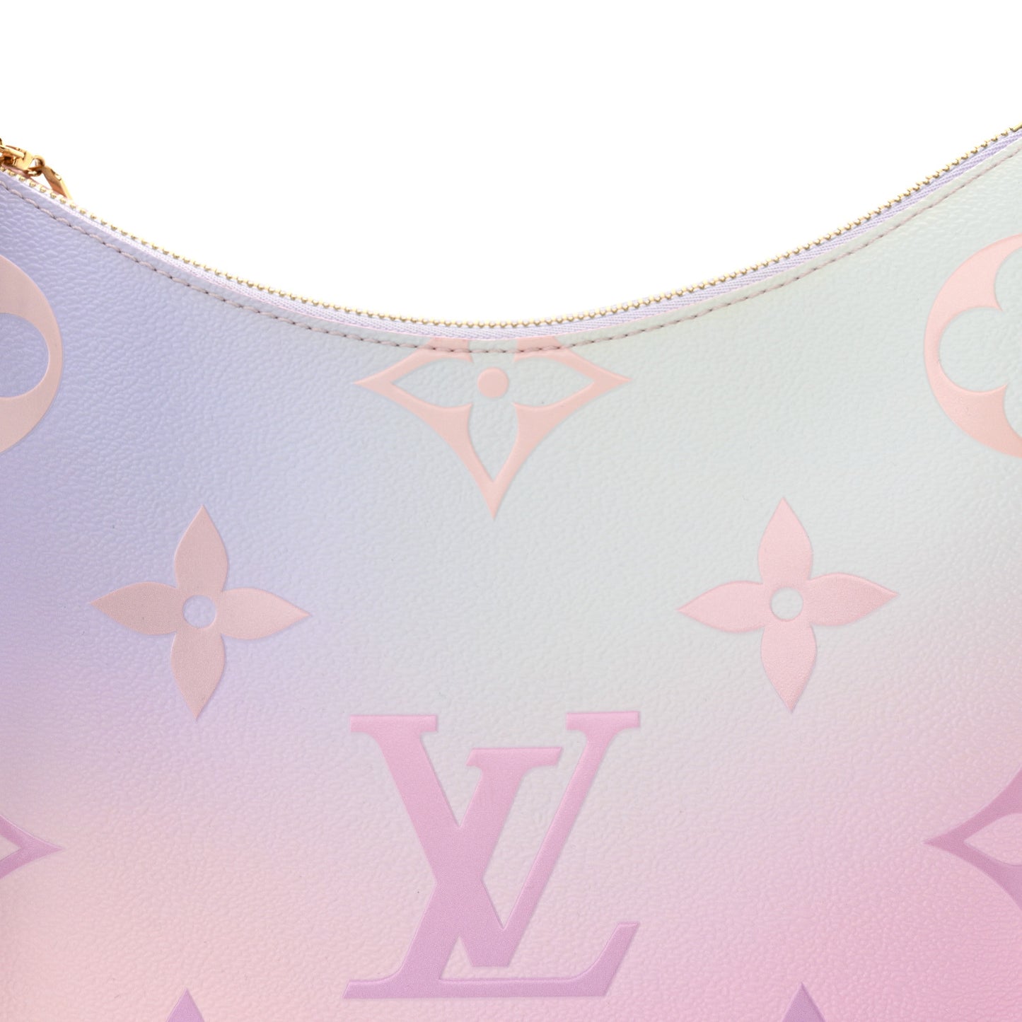 Monogram Giant Spring In The City Marshmallow Hobo PM Sunrise Pastel