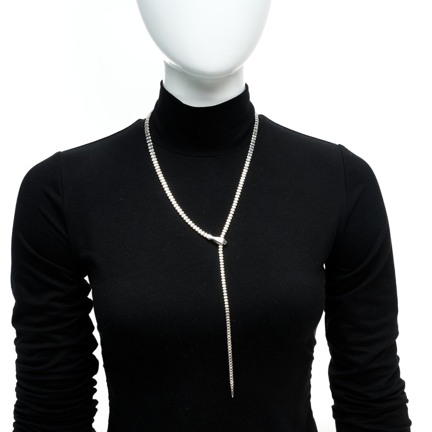 Sterling Silver Elsa Peretti Snake Necklace