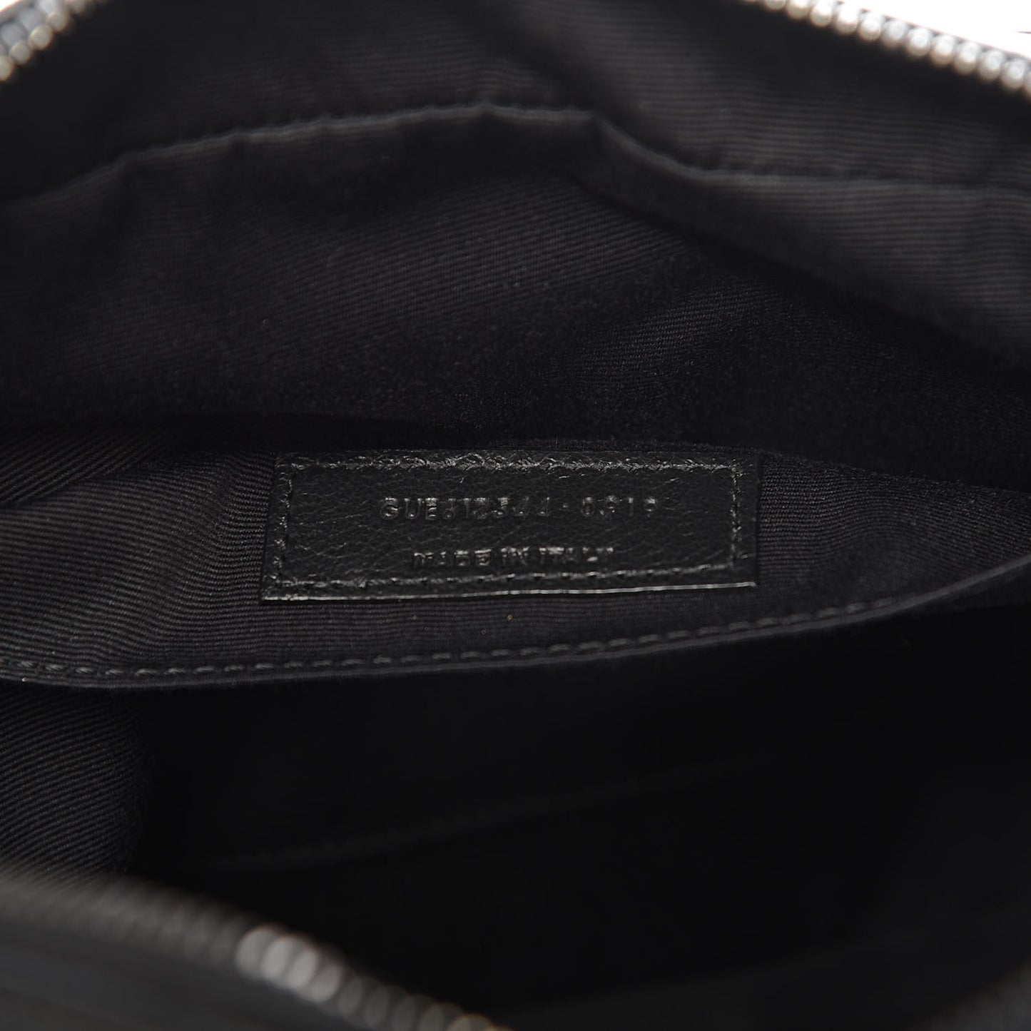 Calfskin Matelasse Monogram Lou Camera Bag Black