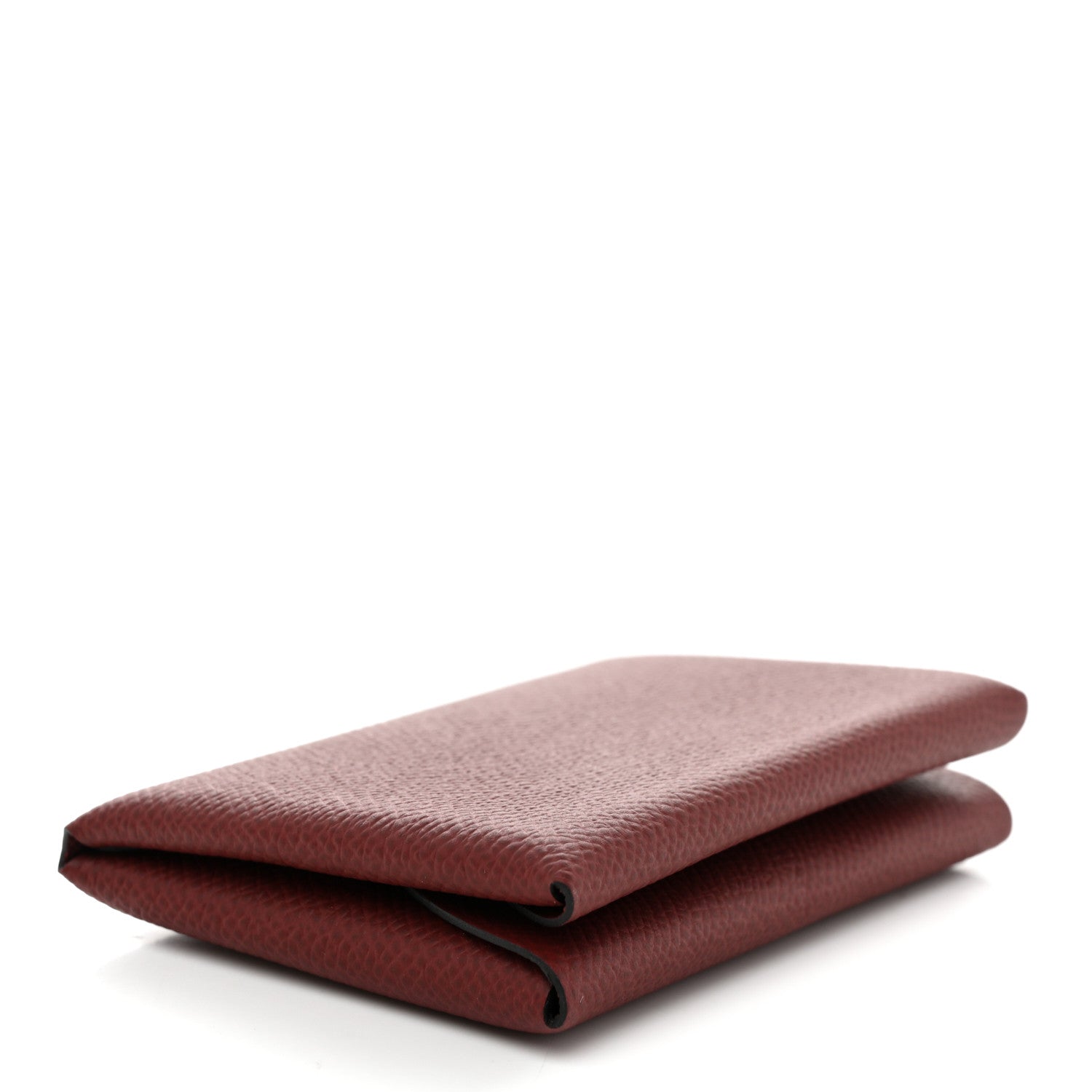 Hermes Epsom Calvi Duo Card Case Rouge H 4 of 8