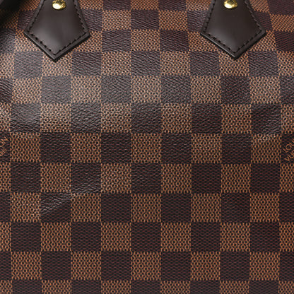 Louis Vuitton Damier Ebene Speedy Bandouliere 25 7 of 9