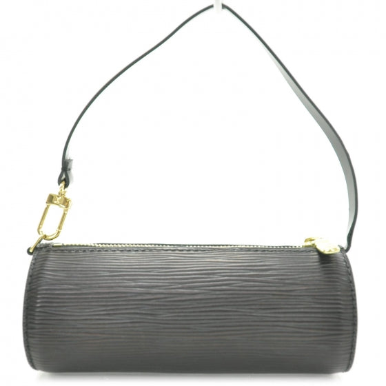 Louis Vuitton Epi Trousse Ronde Case Makeup Accessory Bag Black 4 of 7