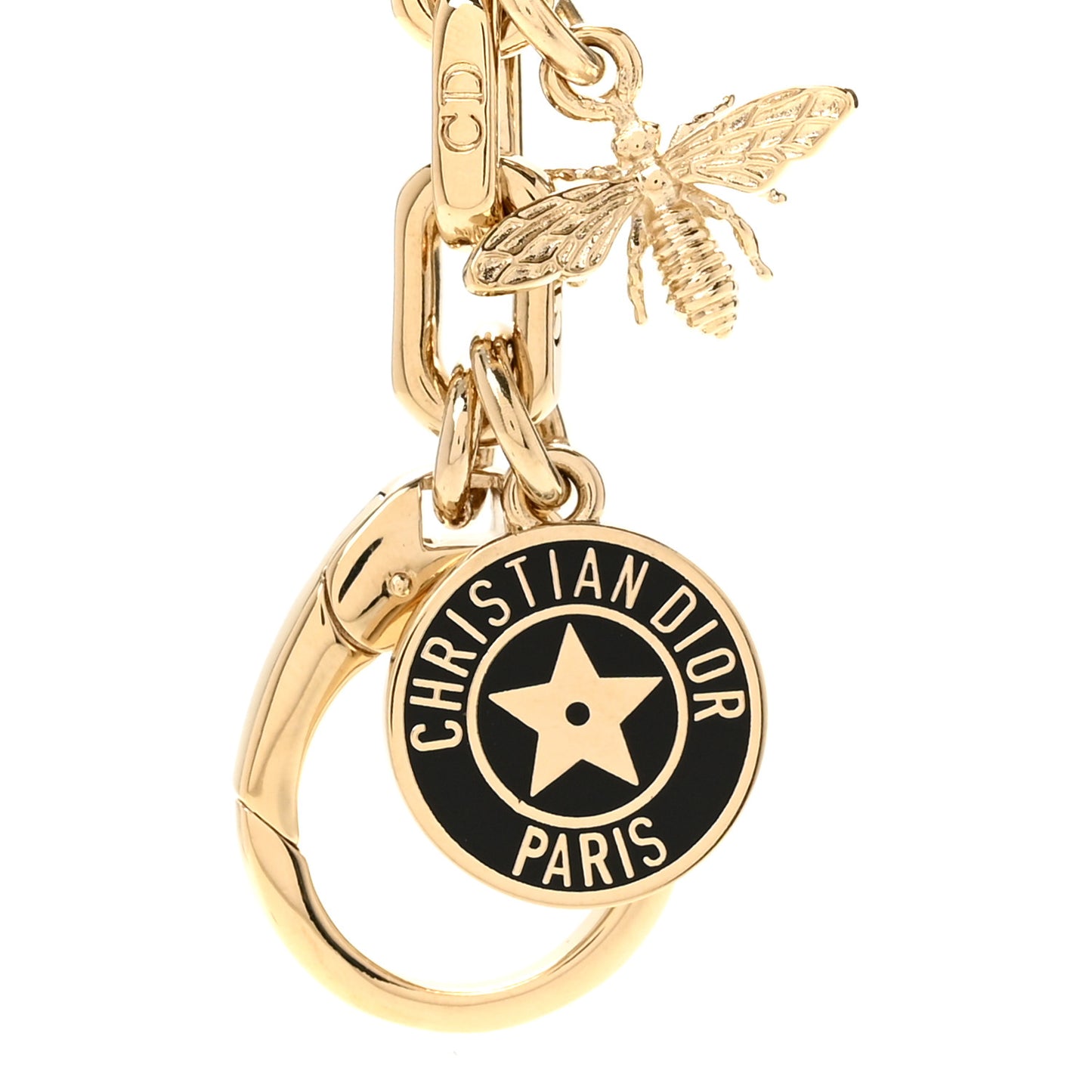Lacquer 30 Montaigne Bag Charm Gold