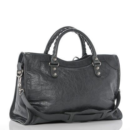 Balenciaga Agneau Giant 12 Silver Hardware City Gris Tarmac 3 of 6