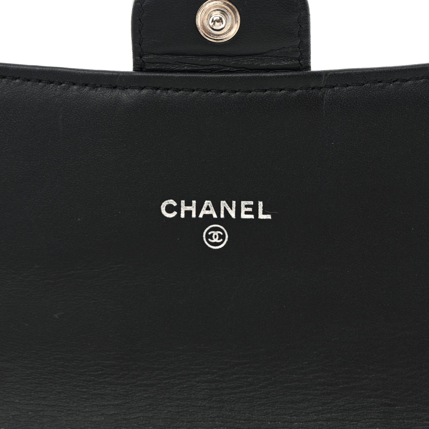 Chanel Patent Quilted Travel Wallet Black 8 of 14