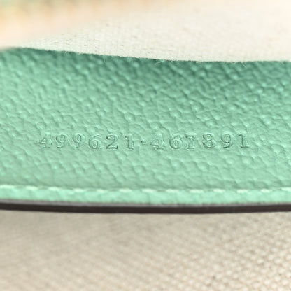 Gucci Monogram Jumbo GG Textured Dollar Calfskin Small Ophidia Dome Shoulder Bag Beige Pepperlight Mint 7 of 10