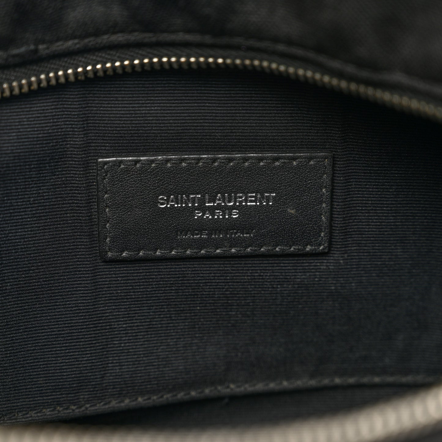 Canvas Monogram Belt Bag Black