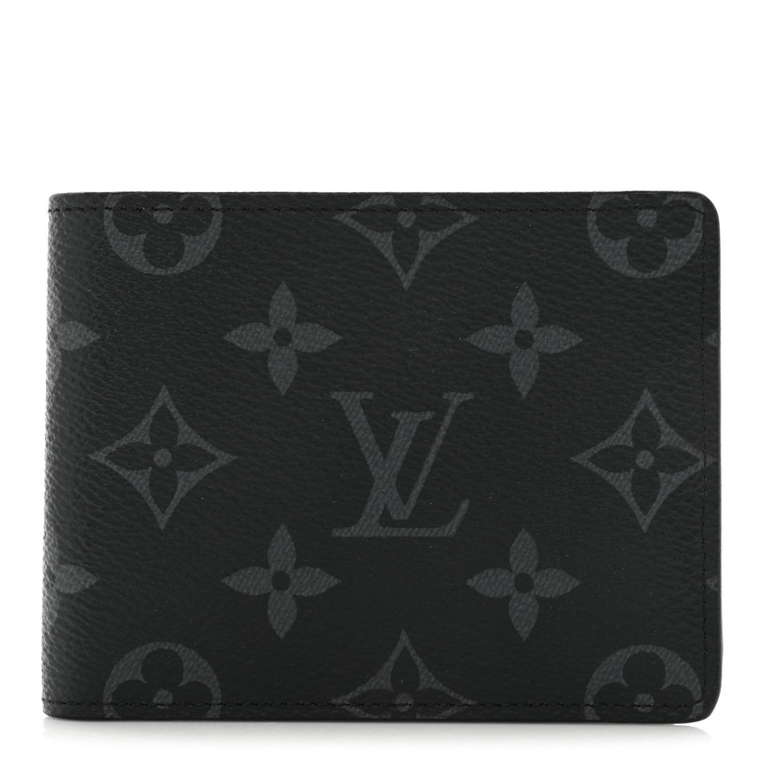 Louis Vuitton Monogram Eclipse Slender Wallet 1 of 12