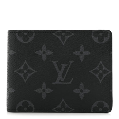 Louis Vuitton Monogram Eclipse Slender Wallet 1 of 12