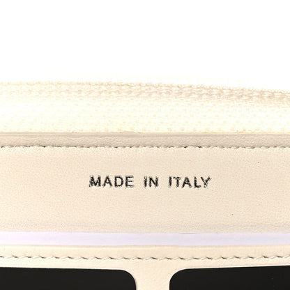 Chanel Tweed Coating Quilted Zip Around Wallet  White 7 of 8