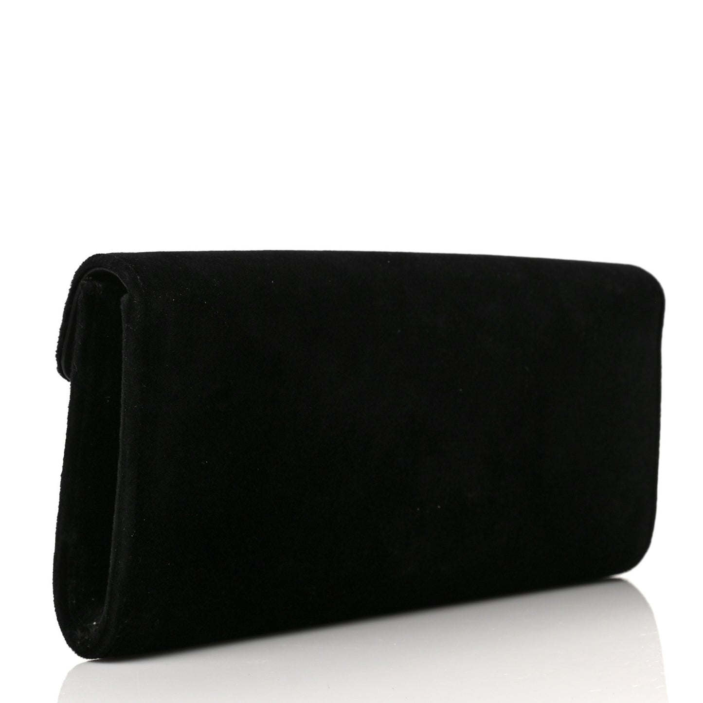 Velvet Dionysus Clutch Black