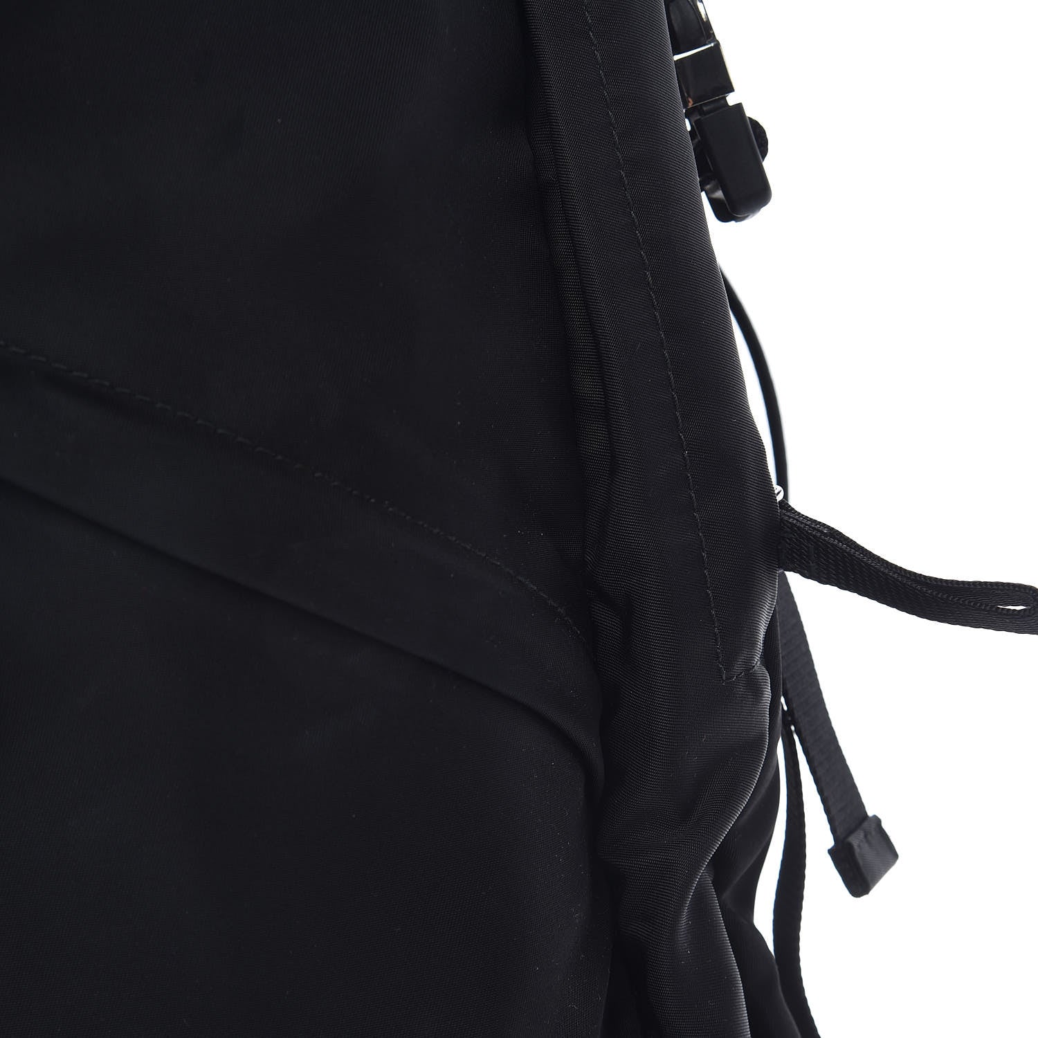 Prada Nylon Montagna Double Buckle Backpack Black 13 of 13