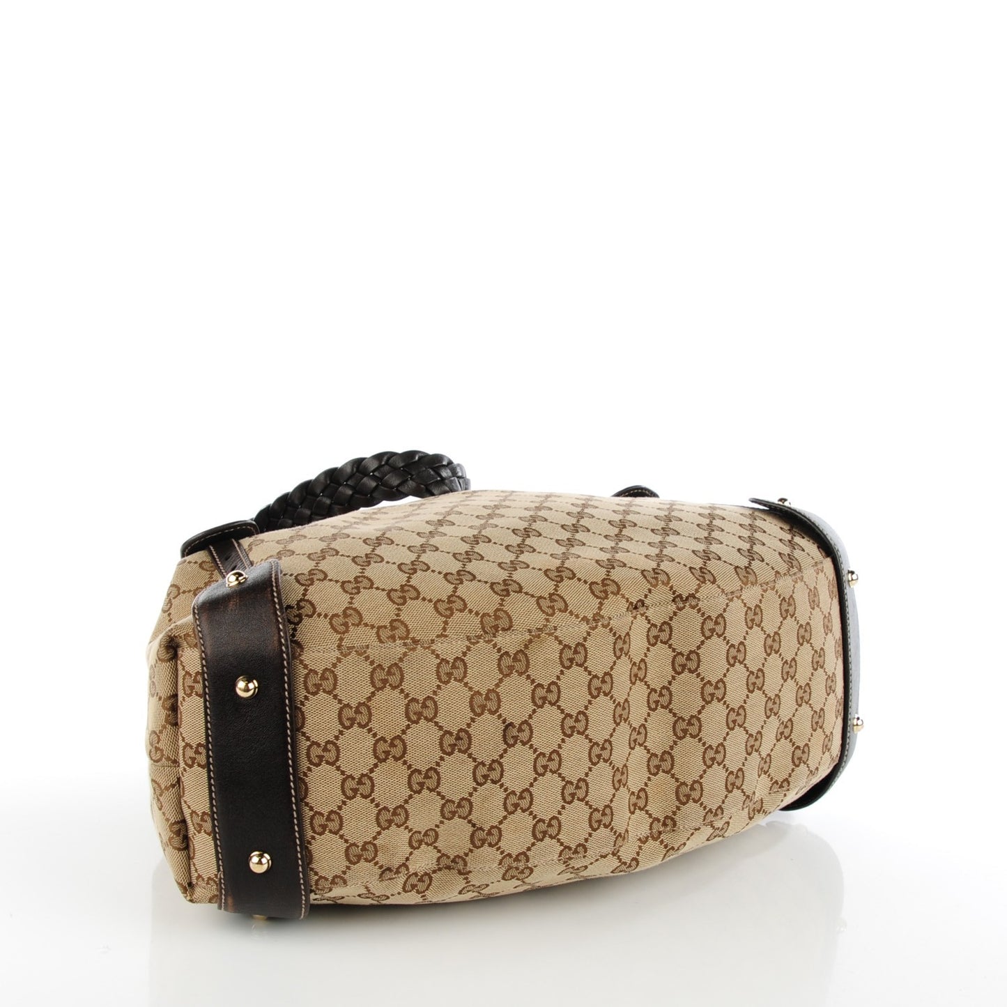 Monogram Medium Pelham Shoulder Bag Dark Brown