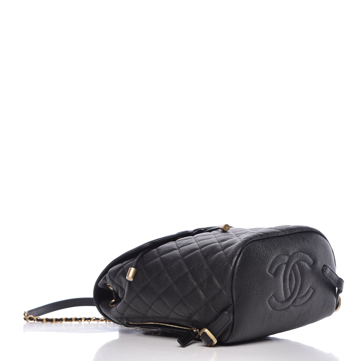 Chanel Caviar Quilted Filigree Backpack Black 4 of 7