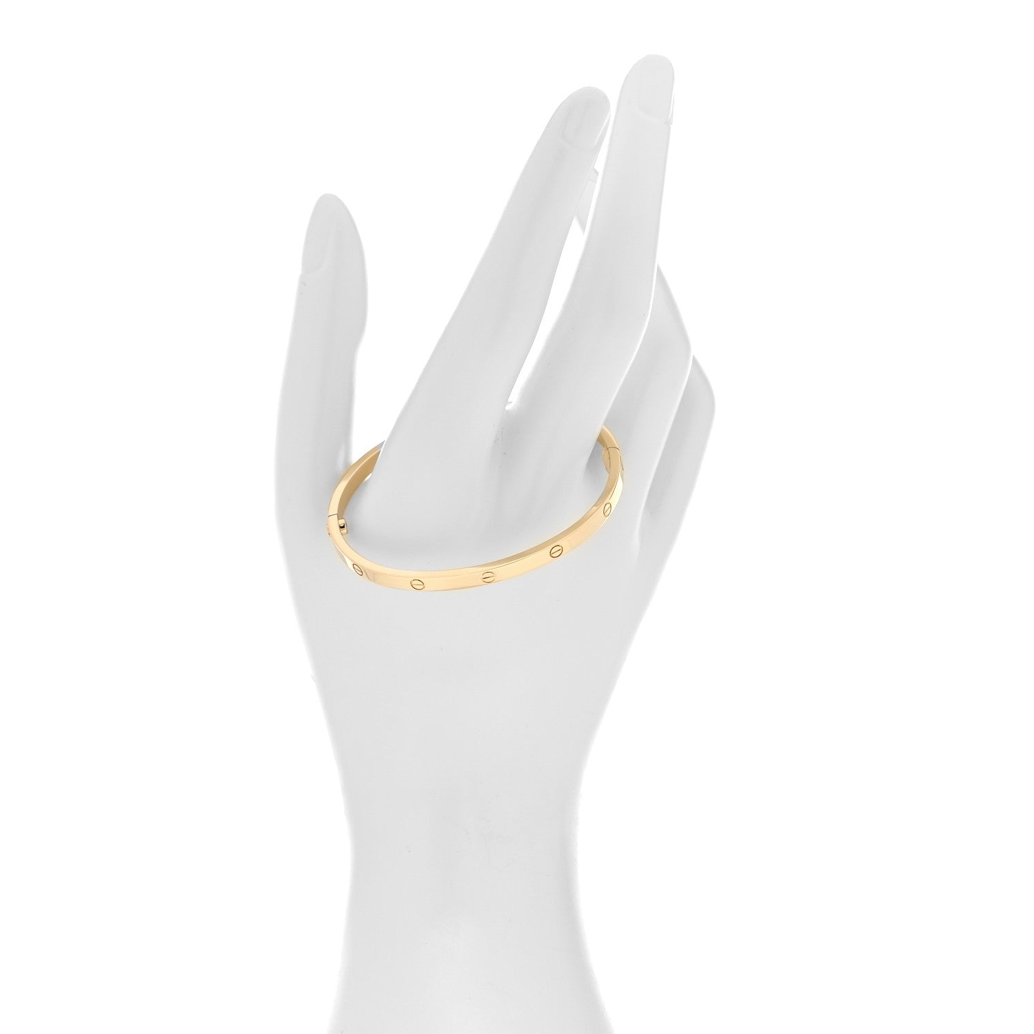 Cartier 18K Yellow Gold Small LOVE Bracelet 16 2 of 6