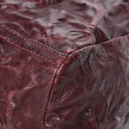 Givenchy Tumbled Sheepskin Small Pandora Oxblood 16 of 17