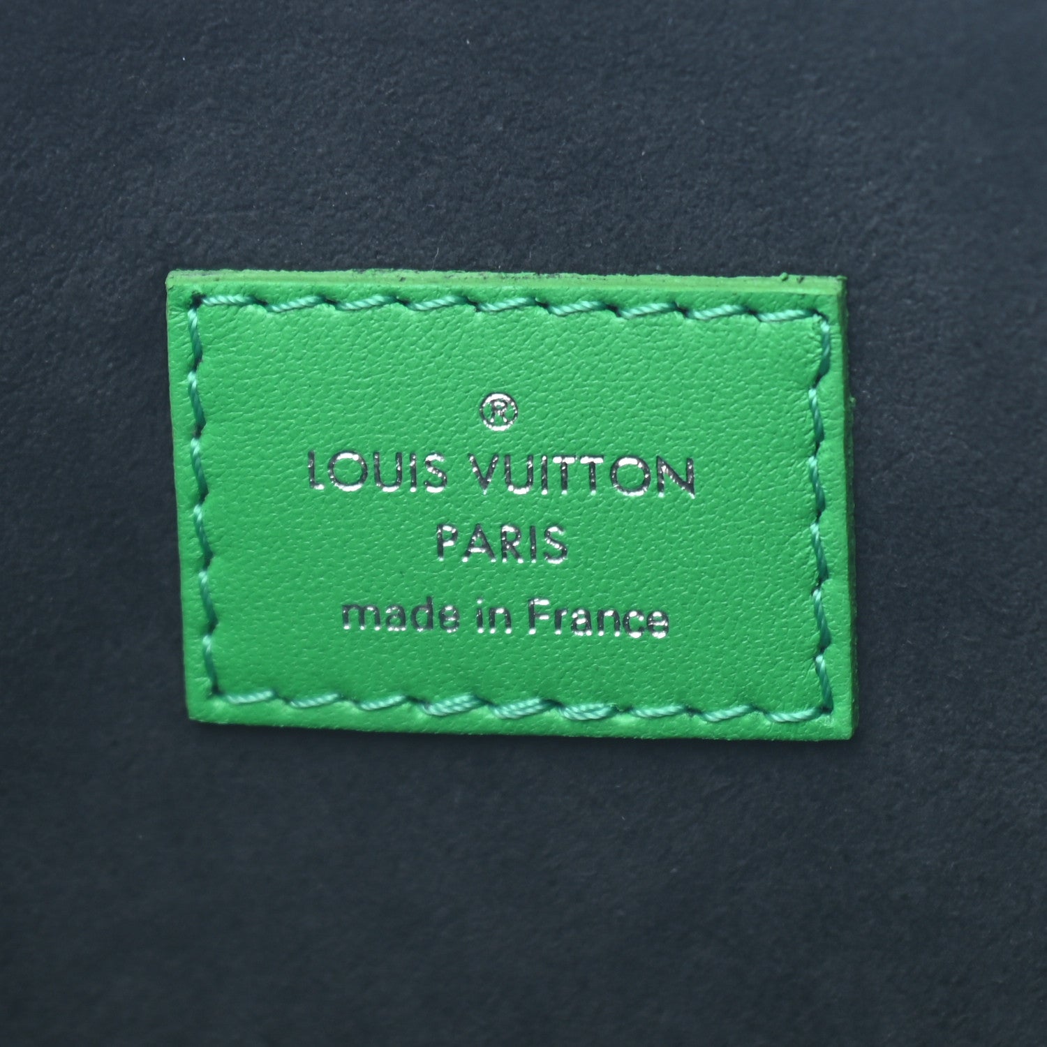 Louis Vuitton Lambskin Embossed Monogram Coussin PM LV Motion Green 6 of 8
