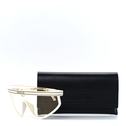 Christian Dior Acetate Mask DiorClub M2U Sunglasses Translucent Ivory 8 of 9