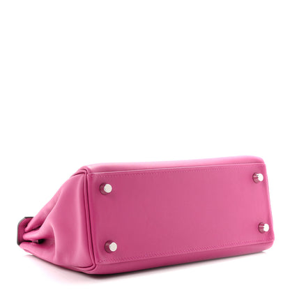 Hermes Swift Kelly Retourne 25  Rose Pourpre 3 of 9