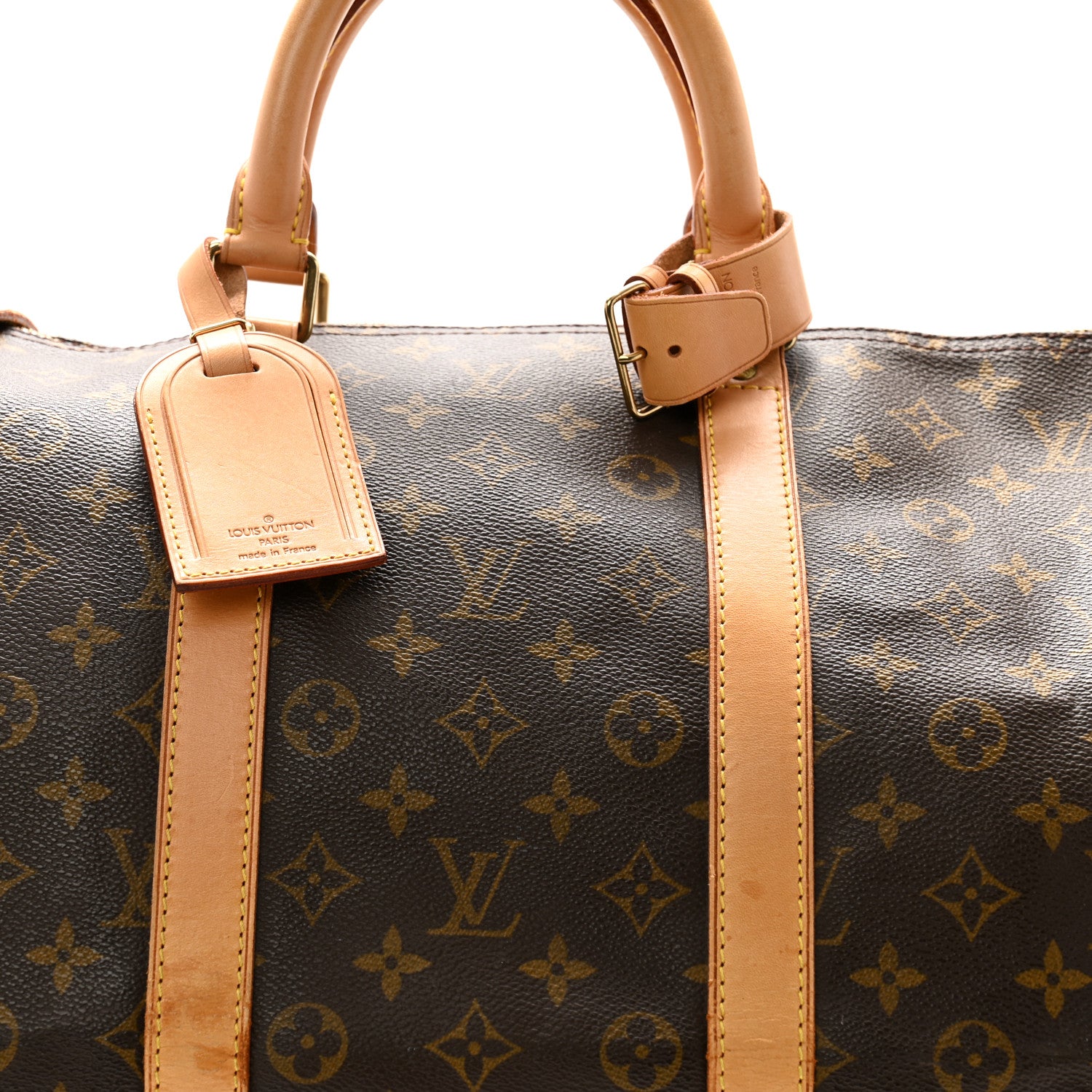 Louis Vuitton Monogram Keepall Bandouliere 55 8 of 15