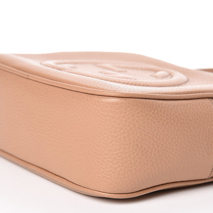 Gucci Pebbled Calfskin Small Soho Disco Bag Rose Beige 6 of 10