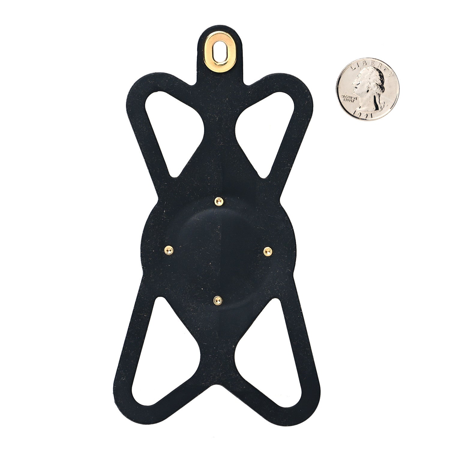 Louis Vuitton Monogram Silicone Louise Phone Holder Black 2 of 3