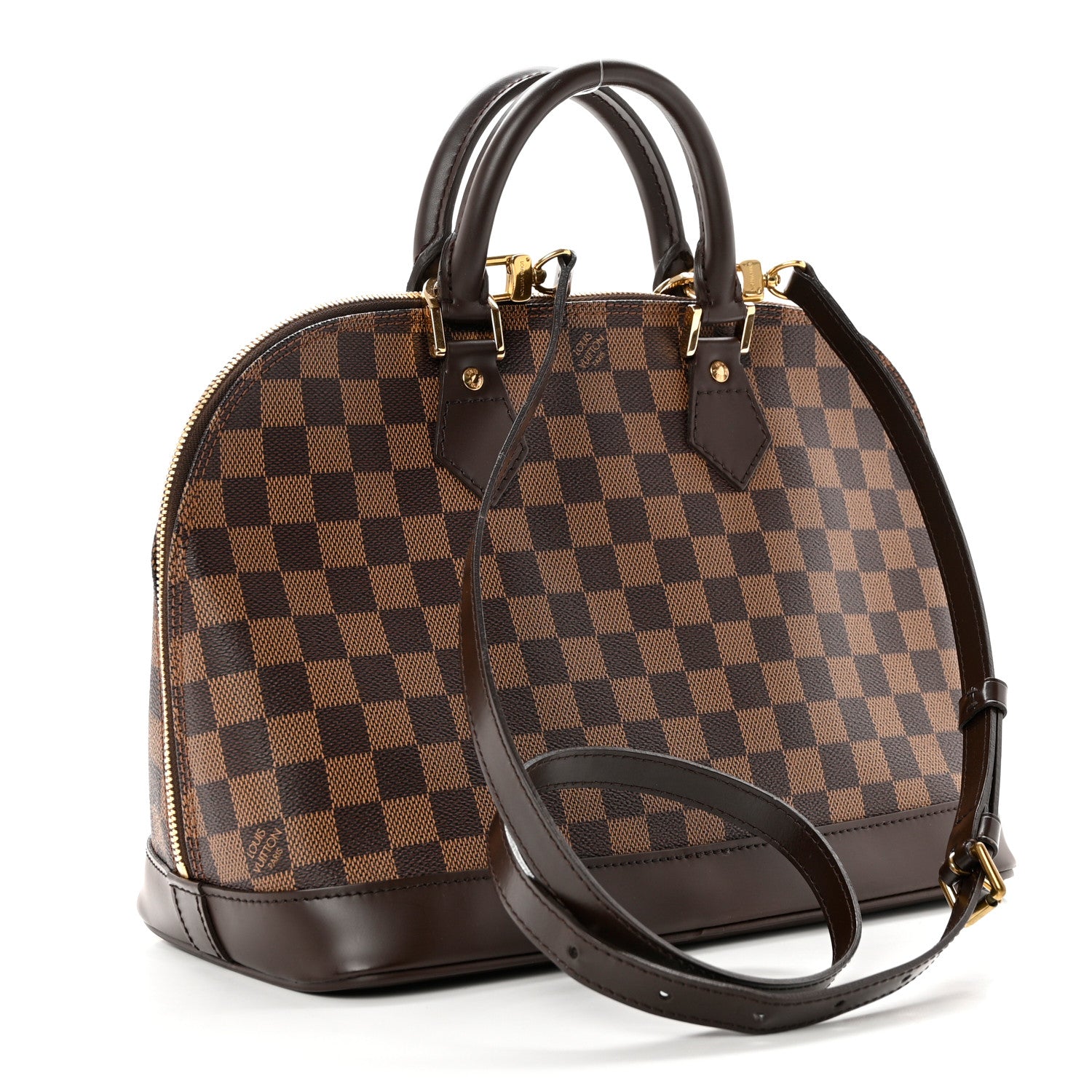 Louis Vuitton Damier Ebene Alma PM 2 of 8