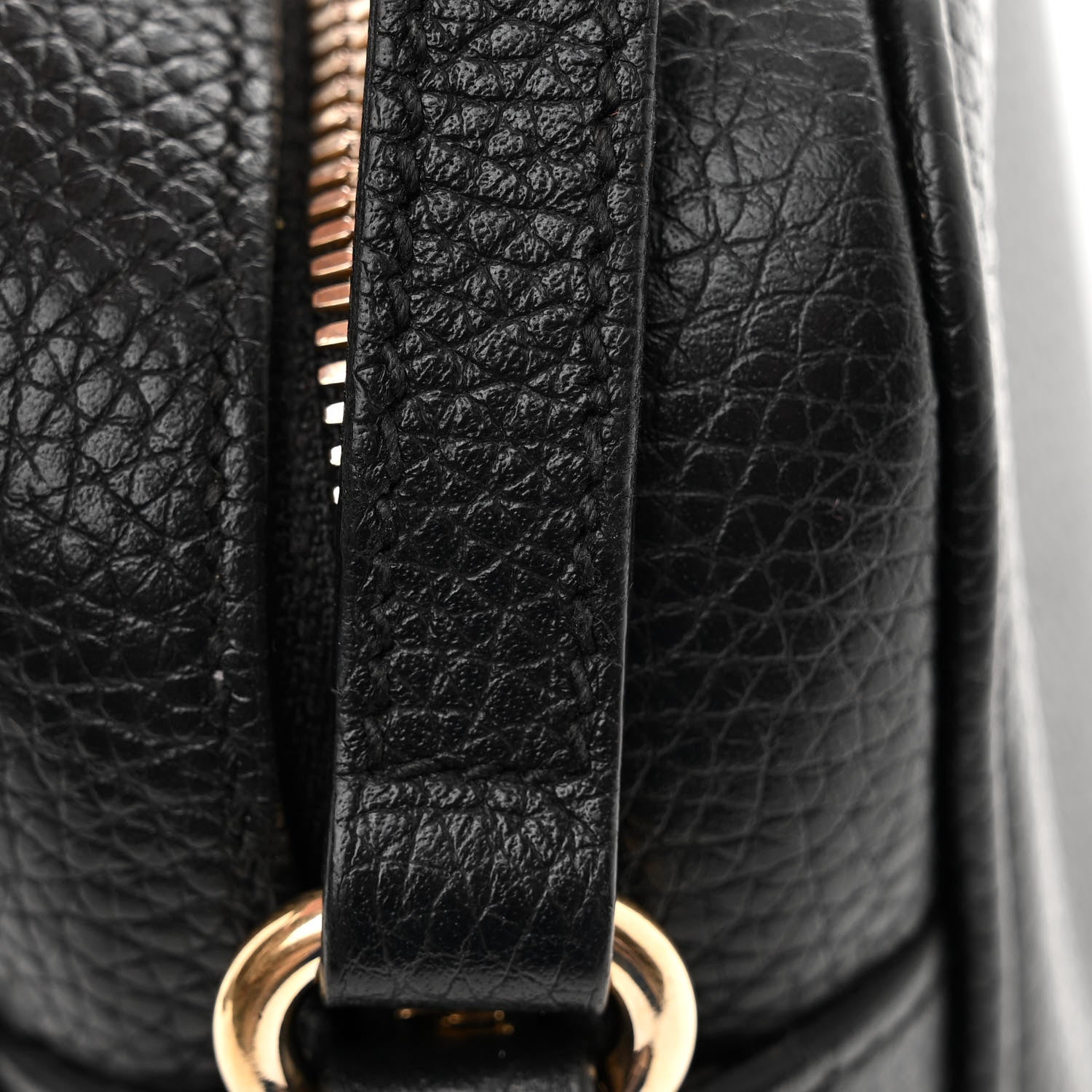 Gucci Pebbled Calfskin Small Soho Disco Bag Black 16 of 17