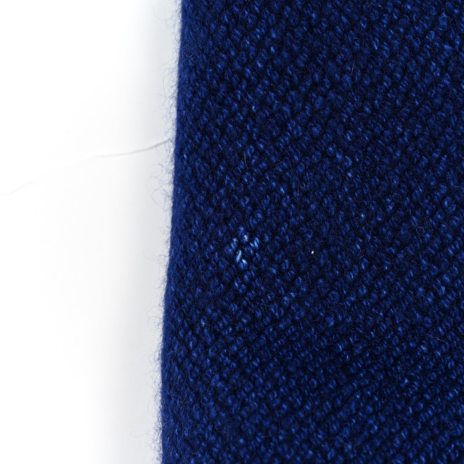 Hermes Cashmere Blanket Blue 4 of 4