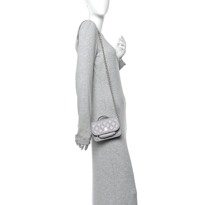 Chanel Caviar Quilted Mini Business Affinity Flap Grey 2 of 12