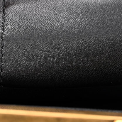 Celine Smooth Calfskin Mini Clasp Bag Black 8 of 11