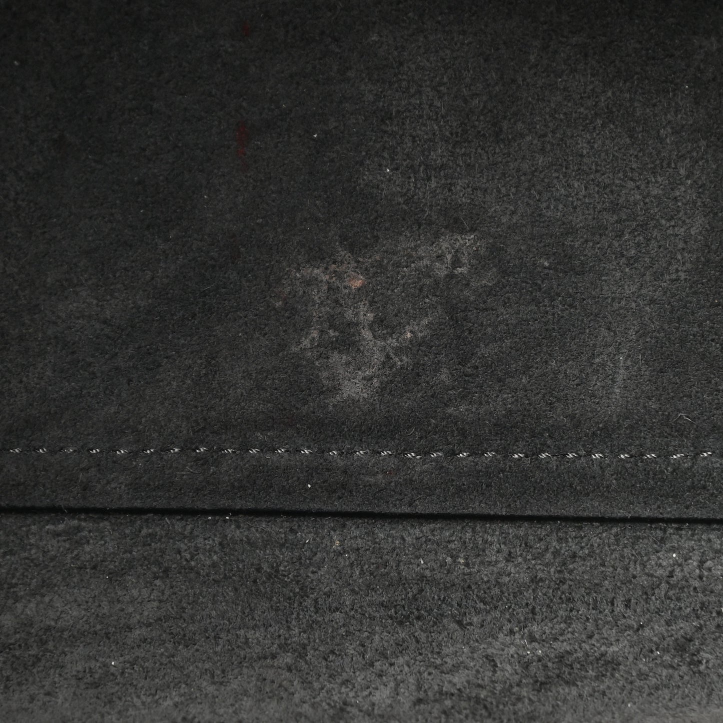 Grained Calfskin Nano Belt Bag Grey