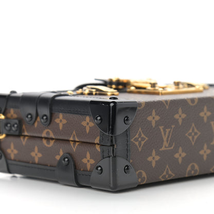 Louis Vuitton Monogram Petite Malle Black 8 of 9