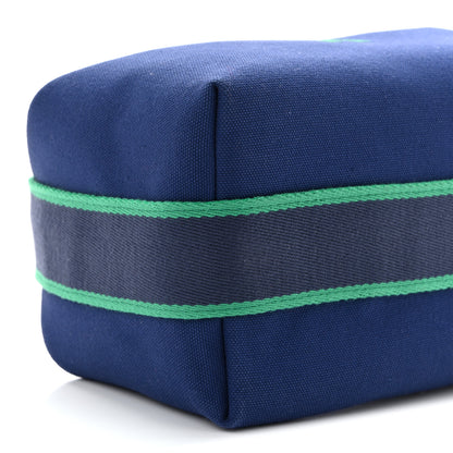 Hermes Canvas Small Bride-A-Brac Pouch Marine 9 of 10