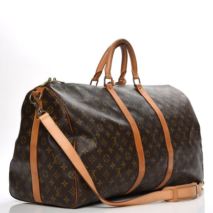 Louis Vuitton Monogram Keepall Bandouliere 55 4 of 9