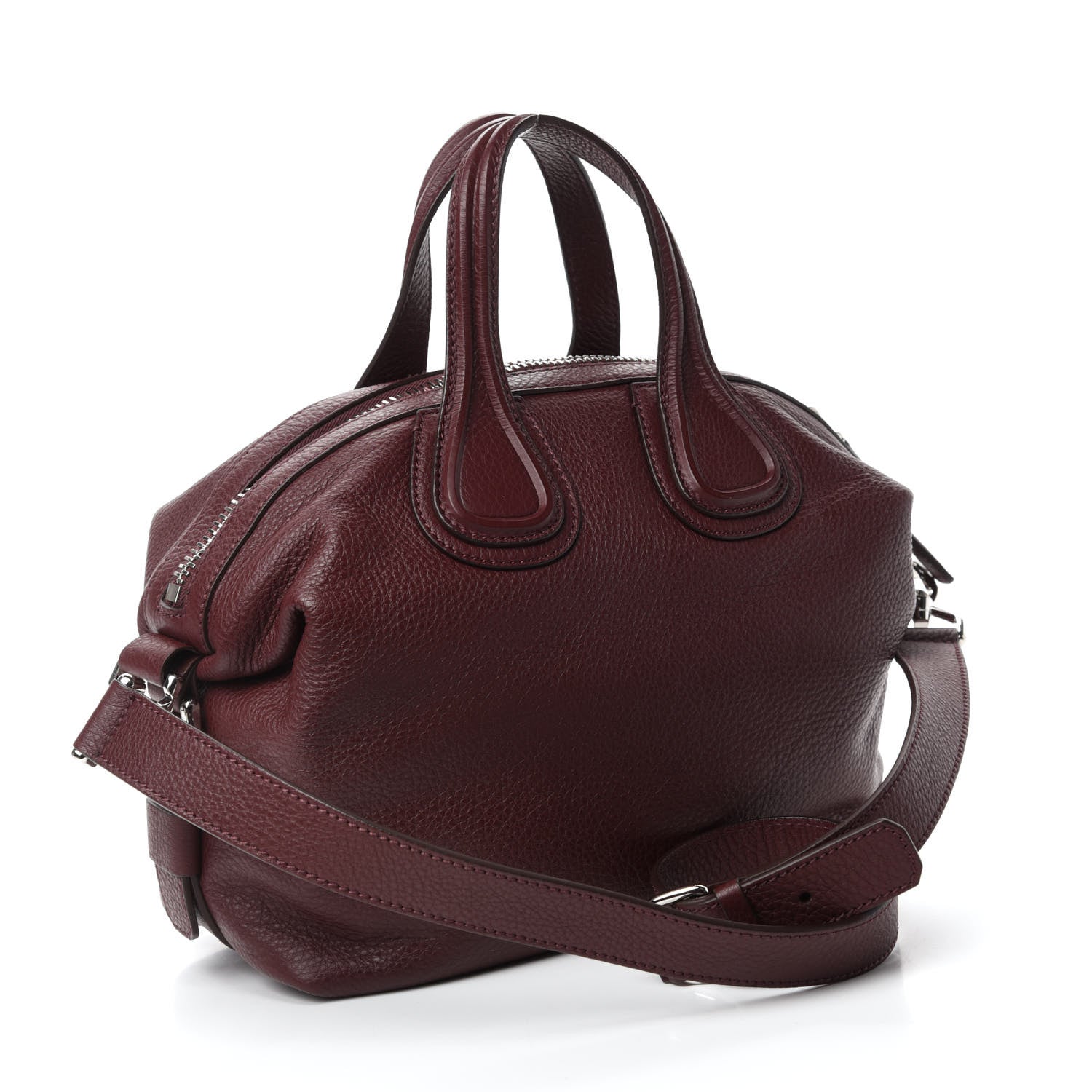 Givenchy Waxy Grained Calfskin Small Nightingale Oxblood 3 of 10