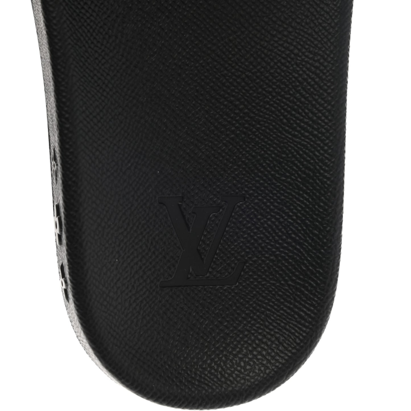 Rubber Monogram Mens Waterfront Mules 8 Macassar