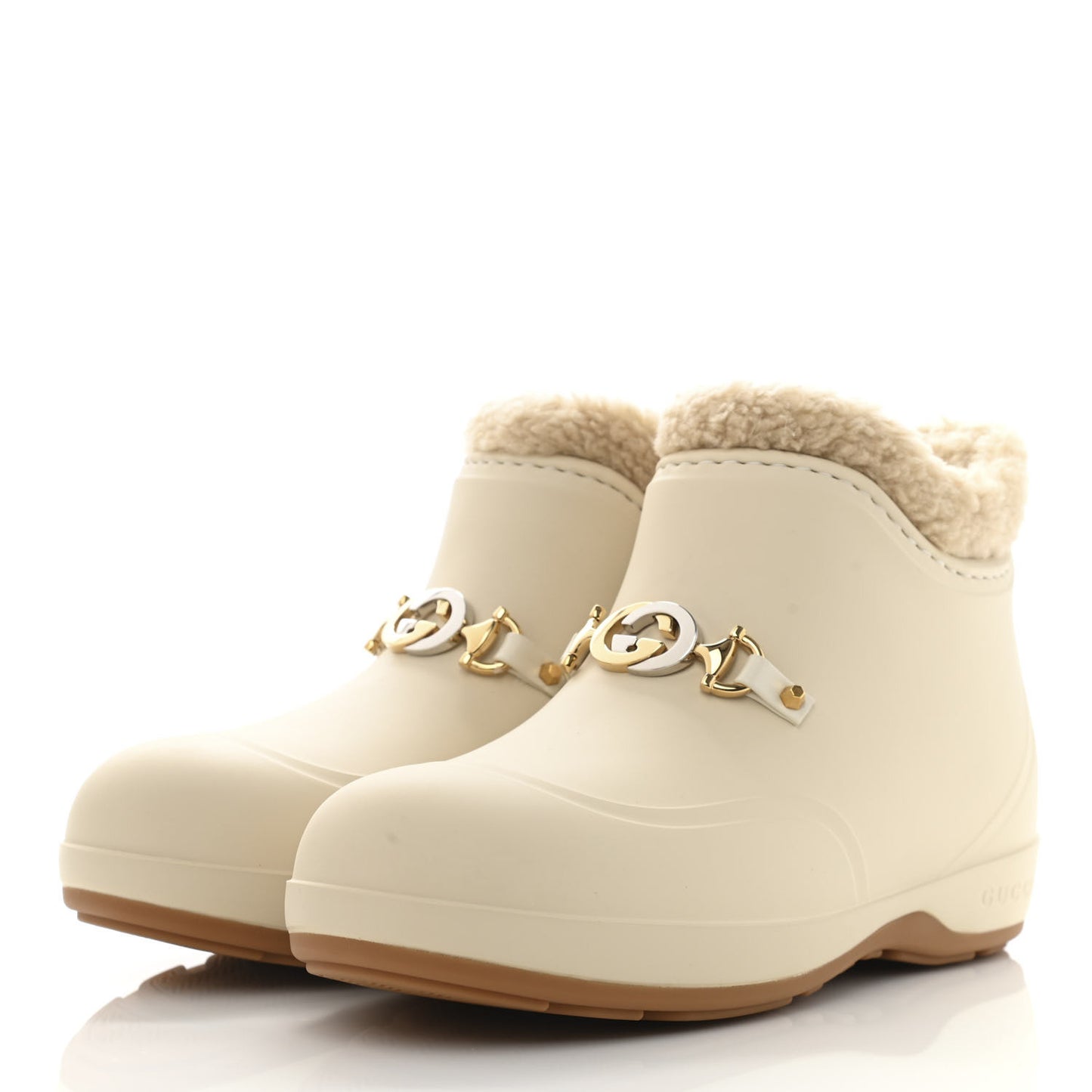 Rubber Wool Womens Crossy Ankle Boots 35 Mystic White Butterscotch
