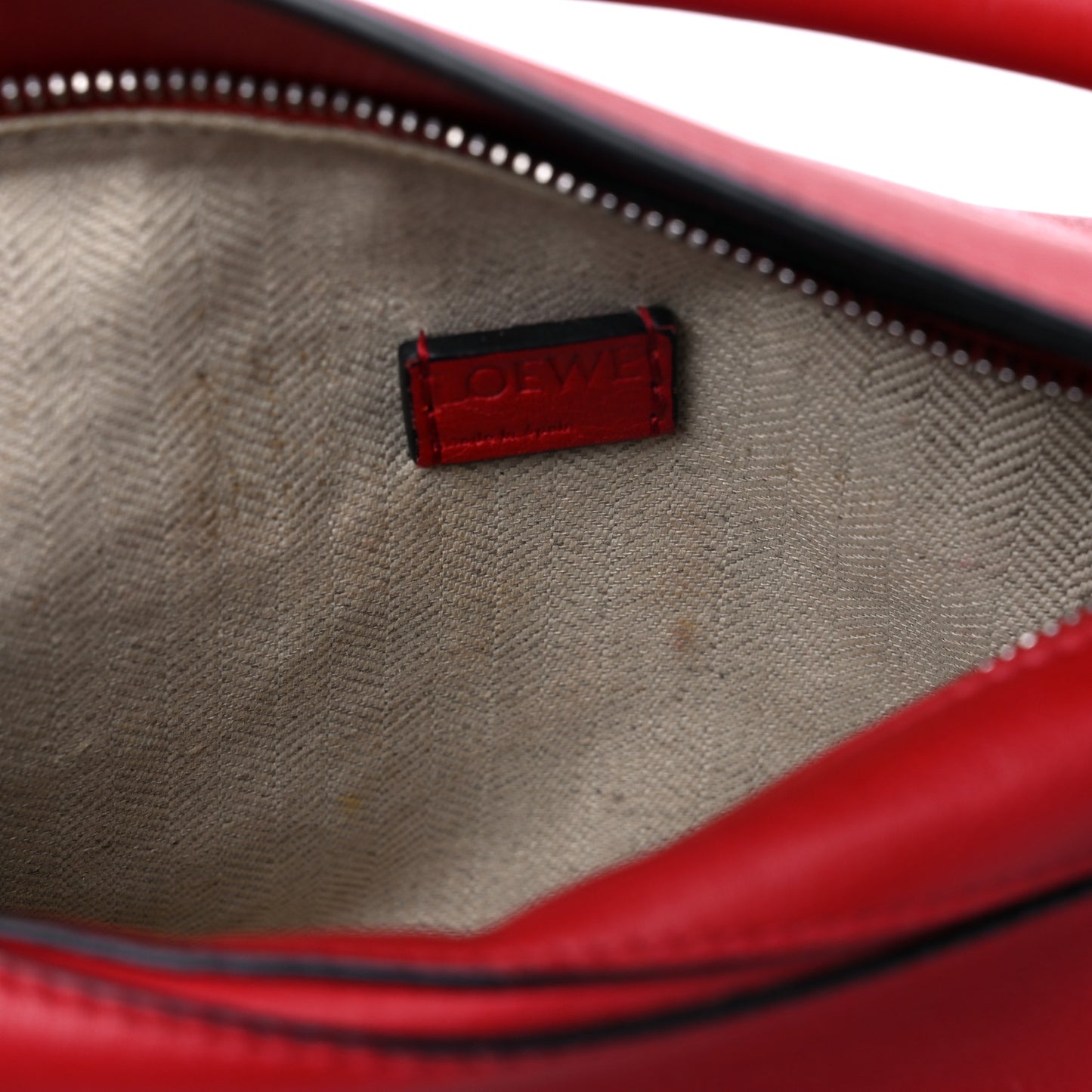 Calfskin Mini Puzzle Bag Pomodoro