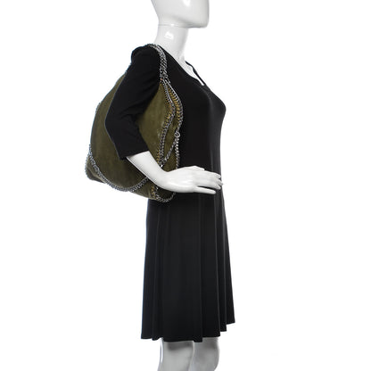 Stella McCartney Shaggy Deer Falabella Fold Over Tote Olive 2 of 8