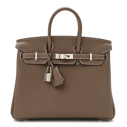Hermes Togo Birkin 25 Etoupe 1 of 10