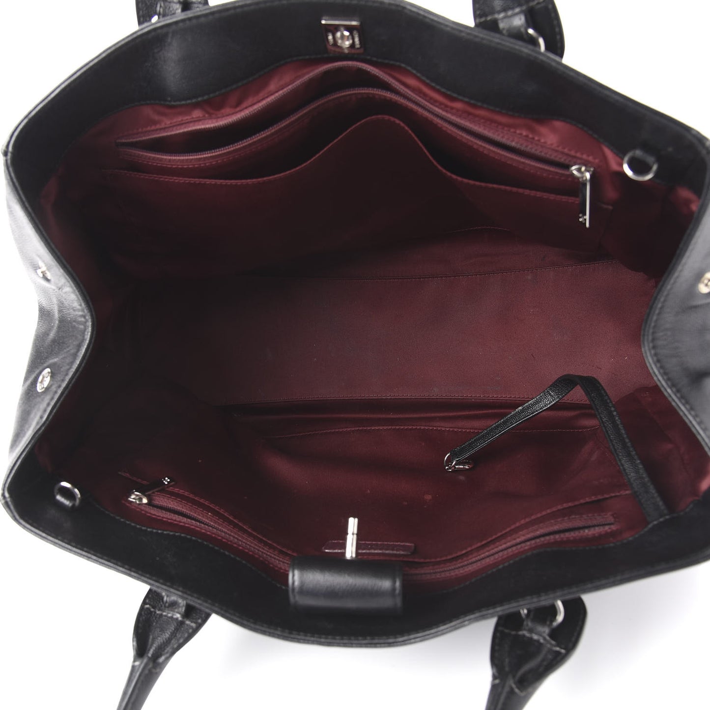 Caviar Cerf Executive Shopper Tote Black