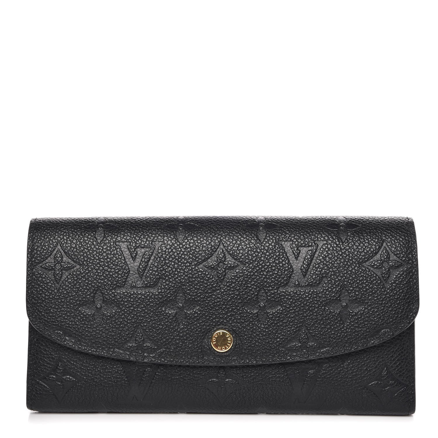 Louis Vuitton Empreinte Emilie Wallet Black Dune 1 of 8