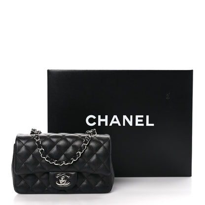 Chanel Caviar Quilted Mini Rectangular Flap Black 11 of 11