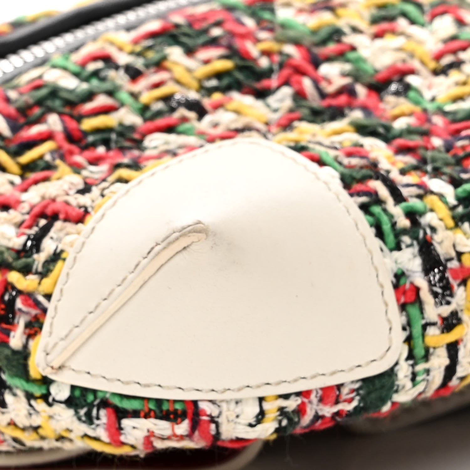 Chanel Tweed Calfskin Street Allure Waist Bag White Multicolor 11 of 13