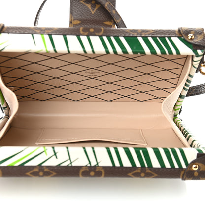 Louis Vuitton Monogram Palm Trees Print Petite Malle 5 of 9